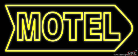 Yellow Double Stroke Real Neon Glass Tube Neon Sign 