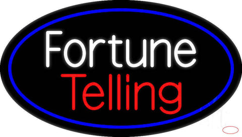White Fortune Red Telling Real Neon Glass Tube Neon Sign 
