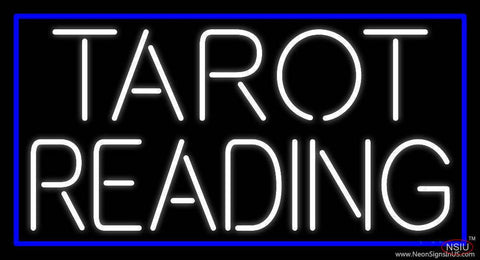 White Tarot Reading Real Neon Glass Tube Neon Sign