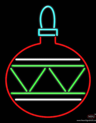 Christmas Bulb Real Neon Glass Tube Neon Sign 