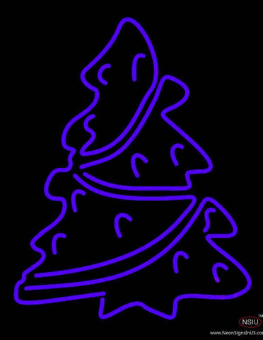 Christmas Tree Real Neon Glass Tube Neon Sign 