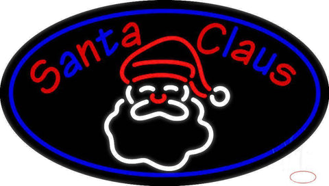Santa Real Neon Glass Tube Neon Sign 