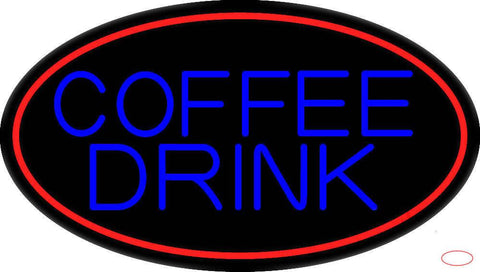 Coffee Drink Real Neon Glass Tube Neon Sign