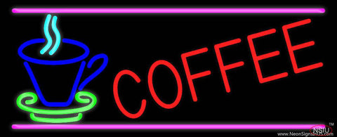 Coffee In Between Glass Real Neon Glass Tube Neon Sign