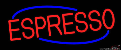 Espresso Coffee Cup Real Neon Glass Tube Neon Sign