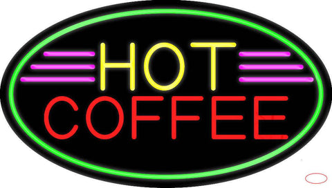 Red Coffee Yellow Real Neon Glass Tube Neon Sign 