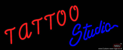 Tattoo Studio Real Neon Glass Tube Neon Sign