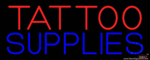 Tattoo Supplies Real Neon Glass Tube Neon Sign