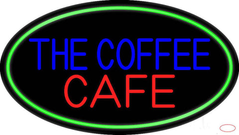 The Coffee Cafe Real Neon Glass Tube Neon Sign 