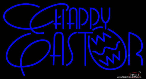 Happy Easter  Real Neon Glass Tube Neon Sign 
