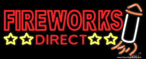 Fire Work Direct Real Neon Glass Tube Neon Sign