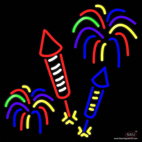 Multicolor neon shop lights