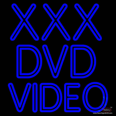 Xxx Dvd Video Real Neon Glass Tube Neon Sign 