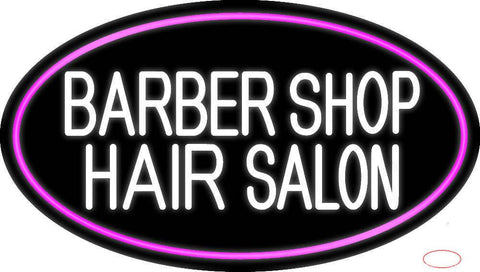 Barber Shop Hair Salon Real Neon Glass Tube Neon Sign