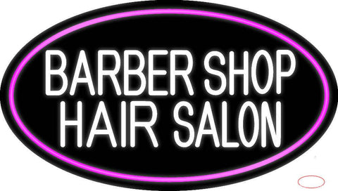 Barber Shop Hair Salon Real Neon Glass Tube Neon Sign 