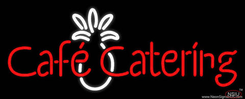 Cafe Catering Real Neon Glass Tube Neon Sign