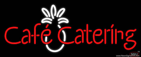 Cafe Catering Real Neon Glass Tube Neon Sign 