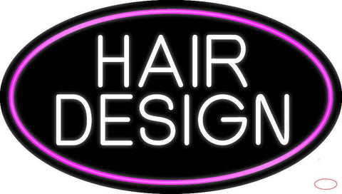 Hair Design Real Neon Glass Tube Neon Sign