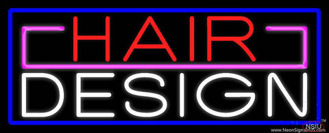 Hair Design Real Neon Glass Tube Neon Sign