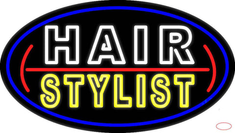 Hair Stylist Real Neon Glass Tube Neon Sign 