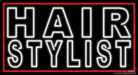 Hair Stylist Real Neon Glass Tube Neon Sign