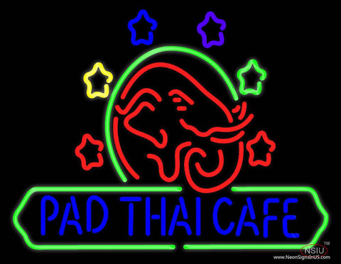 Pad Thai Cafe Real Neon Glass Tube Neon Sign 