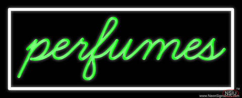 Green Perfumes Real Neon Glass Tube Neon Sign