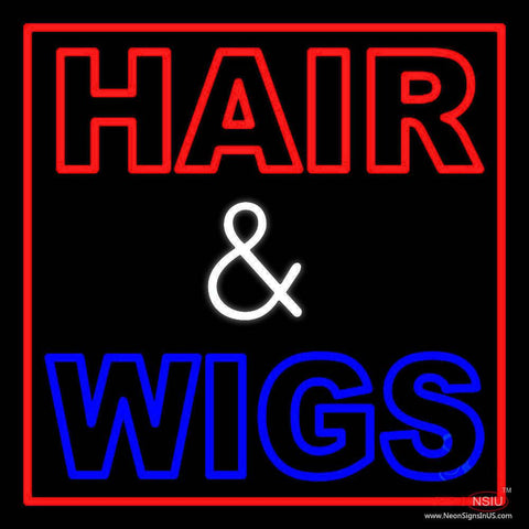 Hair And Wigs Real Neon Glass Tube Neon Sign 