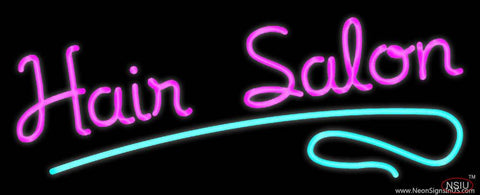 Pink Hair Salon Real Neon Glass Tube Neon Sign 