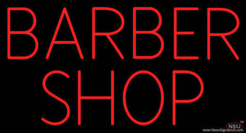 Barber Shop Real Neon Glass Tube Neon Sign 