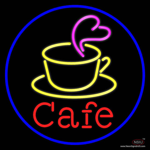 Cafe Real Neon Glass Tube Neon Sign