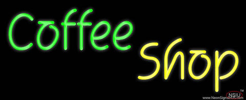 Coffee Shop Real Neon Glass Tube Neon Sign 