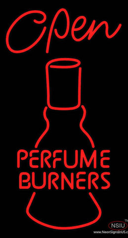 Open Perfume Burners Real Neon Glass Tube Neon Sign 