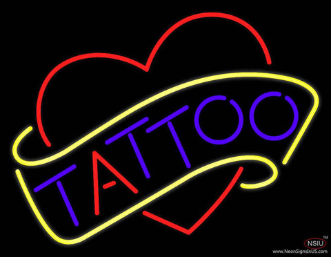 Tattoo Real Neon Glass Tube Neon Sign