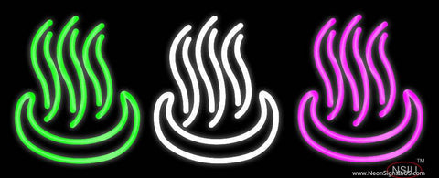 Coffee Air Logo Real Neon Glass Tube Neon Sign 