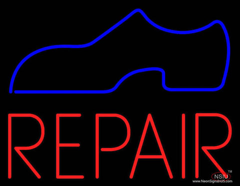 Shoe Repair Real Neon Glass Tube Neon Sign 