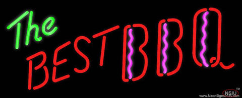 Best Bbq Real Neon Glass Tube Neon Sign 