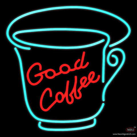 Good Coffee Real Neon Glass Tube Neon Sign 