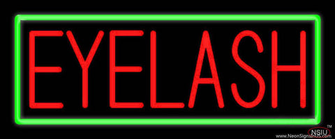 Eyelash Real Neon Glass Tube Neon Sign