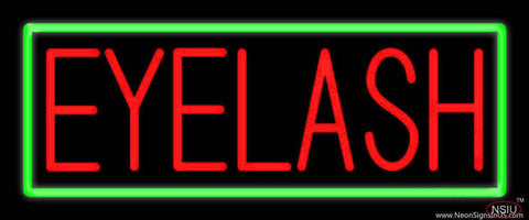 Eyelash Real Neon Glass Tube Neon Sign 
