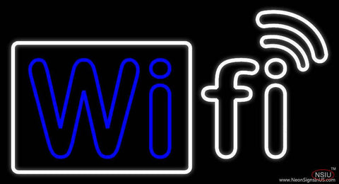 Wifi Real Neon Glass Tube Neon Sign 