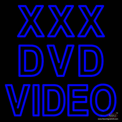 Xxx Dvd Video Real Neon Glass Tube Neon Sign 