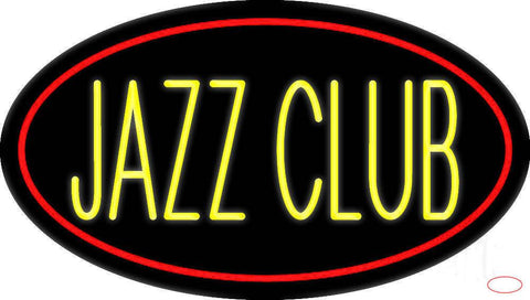 Yellow Jazz Club  Real Neon Glass Tube Neon Sign