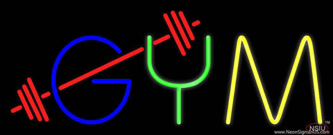 Gym Real Neon Glass Tube Neon Sign 