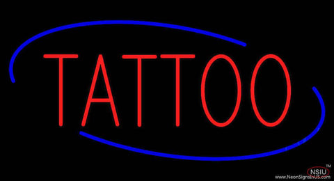 Tattoo Deco Style Real Neon Glass Tube Neon Sign 