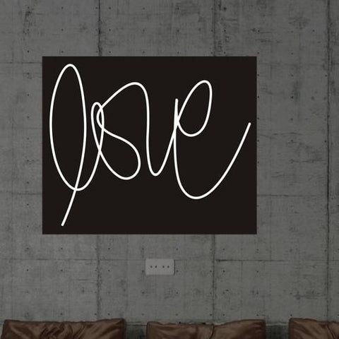 New Love Me Love You Neon Art Sign Handmade Visual Artwork Wall Decor Light 