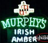 Murphy's Irish Amber  Neon Beer Sign 