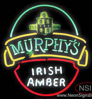 Murphy's Irish Amber Neon Beer Sign 