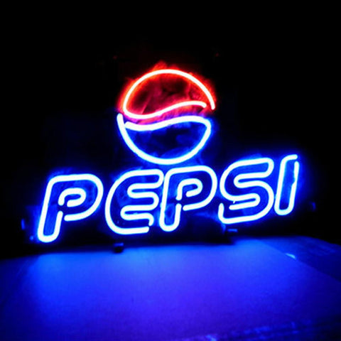 Professional  Pepsi Soda Beer Bar Open Neon Signs