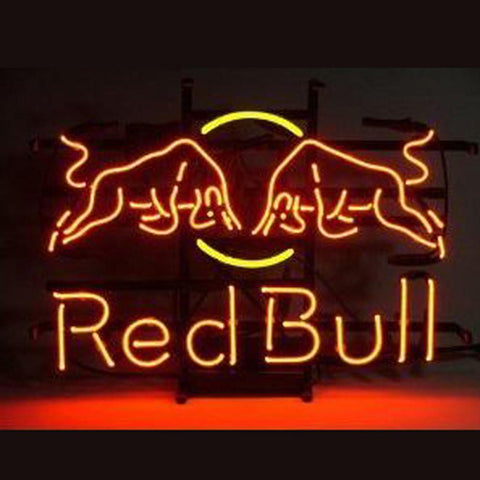 Professional  Red Bull Redbull Energy Soda Drink Beer Bar Real Neon Sign